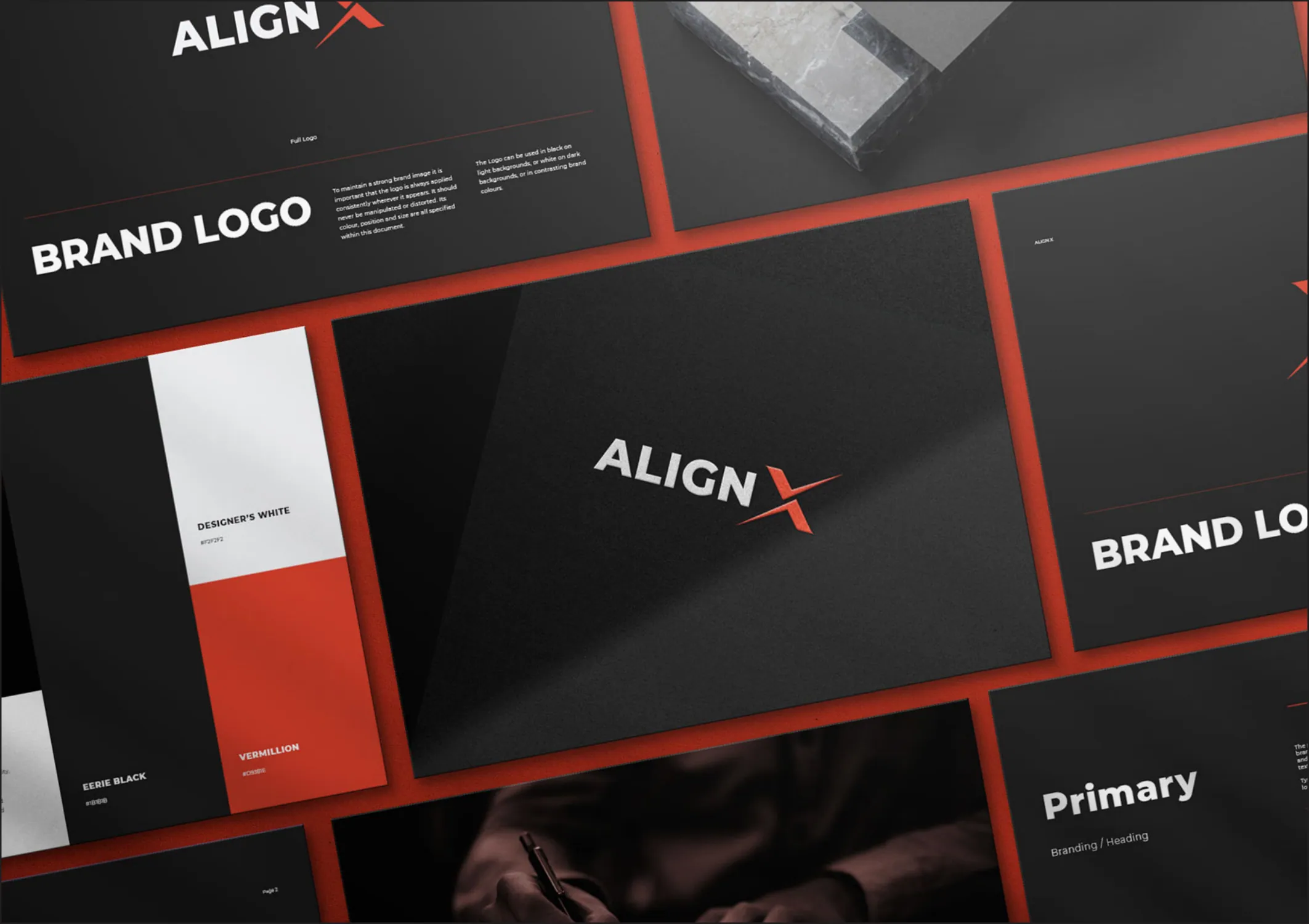 AlignX brand identity 1